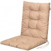 Vankúš na záhradnú stoličku SHIRLEY béžový