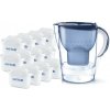 Brita Marella modrá 2.4 l + filtry Maxtra+ 12 ks
