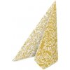 PAW Airlaid AAN124409 Reverse Baroque Etude Gold, servítka 40x40cm