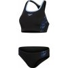 Speedo PLACEMENT 2 PIECE čierna modrá