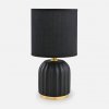 Zuma Line stolová lampa 1x40 W čierna HS8723-BL
