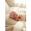TURBAN z organickej bavlny - Pink | olioli Vyberte veľkosť: newborn