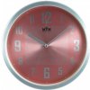 Nástenné hodiny MPM, 2825.7023 - strieborná/ružová, 25cm