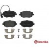 BREMBO P 23 128 Sada brzdovych platniciek kotucovej brzdy
