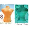 Silikónová forma telo muža - Galias Moulds