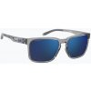 Pánske slnečné okuliare Under Armour Assist 2 grey blue/grey blue multilayer polarized