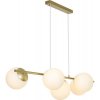 Nordlux - Luster na lanku LILLY 5xE14/10W/230V mosadz 2612623035 + záruka 3 roky zadarmo