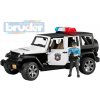Bruder 2526 JEEP WRANGLER Policie s figurkou policisty
