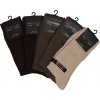Business Socks Pánske bavlnené business ponožky 5 párov - odtiene hnedej Veľkosť: 43-46