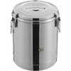 10l izolované vedro z nehrdzavejúcej ocele 304 s vekom a izolačnou nádobou na polievku