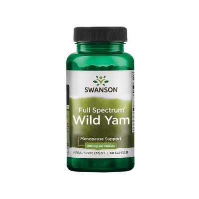 Swanson Full Spectrum Wild Yam 60 kapsúl 400 mg