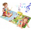 HUDOBNÁ PODLOŽKA INTERAKTÍVNA VZDELÁVACIA VESELÉ LESNÉ ZVIERATÁ ZVUKY 3V1