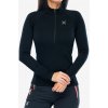 Dámska mikina bez kapucne Montura Peak Power Grid Polartec Anorak - black/black