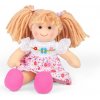 Panenka Bigjigs Toys látková Georgia - malá 25 cm