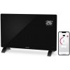 Konvektorový ohrievač sklenený, inteligentný s Wi-Fi Sencor SCF 4241BK 2000W