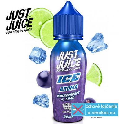 Just Juice Shake & Vape ICE Blackcurrant & Lime 20ml