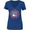 Majestic Dámské tričko New York Rangers NHL The Draft V-Neck Veľkosť: XL