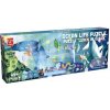 Hape Metrové puzzle svietiace Život v oceáne 200ks