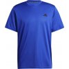 Pánske tričko adidas, TRAIN ESSENTIALS TRAINING TEE modrá,čierna XL