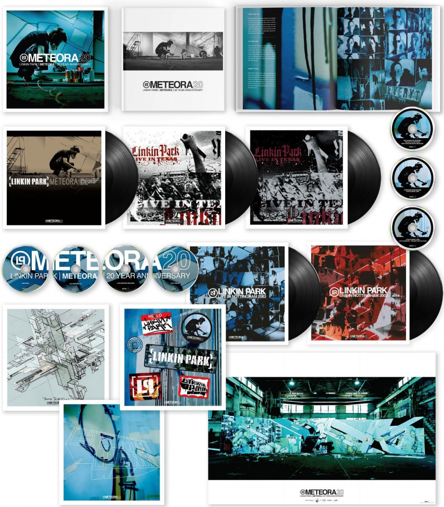 Linkin Park ♫ Meteora / 20th Anniversary Limited Super Deluxe Edition / BOXSET LP
