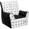 Detské JUNIOR kreslo plnené guličkami New Baby Football