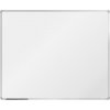 Biela magnetická popisovacia tabuľa s keramickým povrchom boardOK, 1500 x 1200 mm, eloxovaný rám