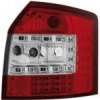 LED zadné svetlá Audi A4 B6 8E Avant 01-04 červené/crystal