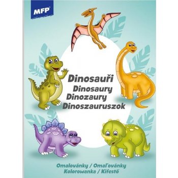 MFP Paper s.r.o. omaľovánky A4 Dinosaury 2 210x276mm 5301065