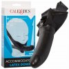 Knebel s dildo CalExotics čierny latex
