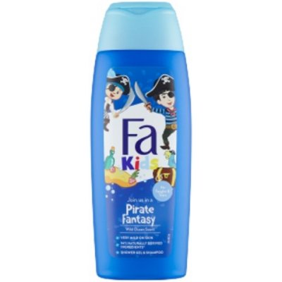 Fa Kids sprchový gél a šampón divoký pirát 250 ml