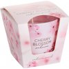 BARTEK Cherry Blossom Sakura pink 115g – sviečka v skle