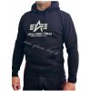 Alpha Industries Basic Hoody pánska mikina black Farba: čierna, Veľkosť: XL