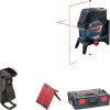 Krížovo-bodový laser Bosch GCL 2-50 C + RM 2 + BM 3, L-Boxx - 0601066G03