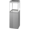 Aquael Glossy Cube akvarijný set sivý 135 l