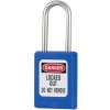 Nevodivý zámok s okom z nerezovej ocele, modrý