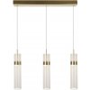 Light Prestige LED luster na lanku AMBIENTE 3xLED/6W/230V 3000/4000/6000K zlatý LP-1510/3L GD + záruka 3 roky zadarmo