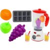Lean Toys mixér na výrobu džúsov z ovocia bielo-červený