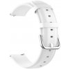 BStrap Leather Lux remienok na Garmin Vivoactive 5, white