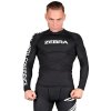Rashguard ZEBRA s dlhým rukávom Performance čierny