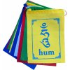 Tibetské vlajky Om Mani Padme Hum veľké