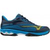 Mizuno Wave Exceed Light 2 CC dres blues bolt 2 neon closine tenisové pánské Velikost: 45