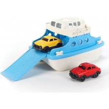 Green Toys Trajekt modro-biely s autíčkami