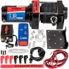 Elektrický navijak Titanium Winch 3000 lb so syntetickým lanom 11 m