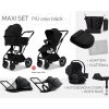 Moon Piú Set Maxi Black chrome | Onyx Black
