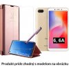 Otváracie Púzdro Luxria Clear View pre Xiaomi - Ružové Pre Xiaomi: Redmi 6, 6A