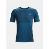 Under Armour UA seamless Run SS modré