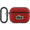 Lacoste Petit Pique Croc Logo Patch puzdro pre AirPods Pro 3, červené 57983128169
