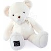 Plyšový medveď Le Nounours White Histoire d’ Ours biely 75 cm od 0 mes