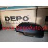 Škoda Octavia 97-04 kryt spetného zrkadla Lavý,velký / čierny