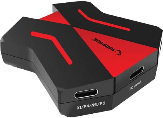 Rampage Mouse/KeyboardSWITCH (3x USB-A, 2x USB-C, PS4/PS3/Xbox One)